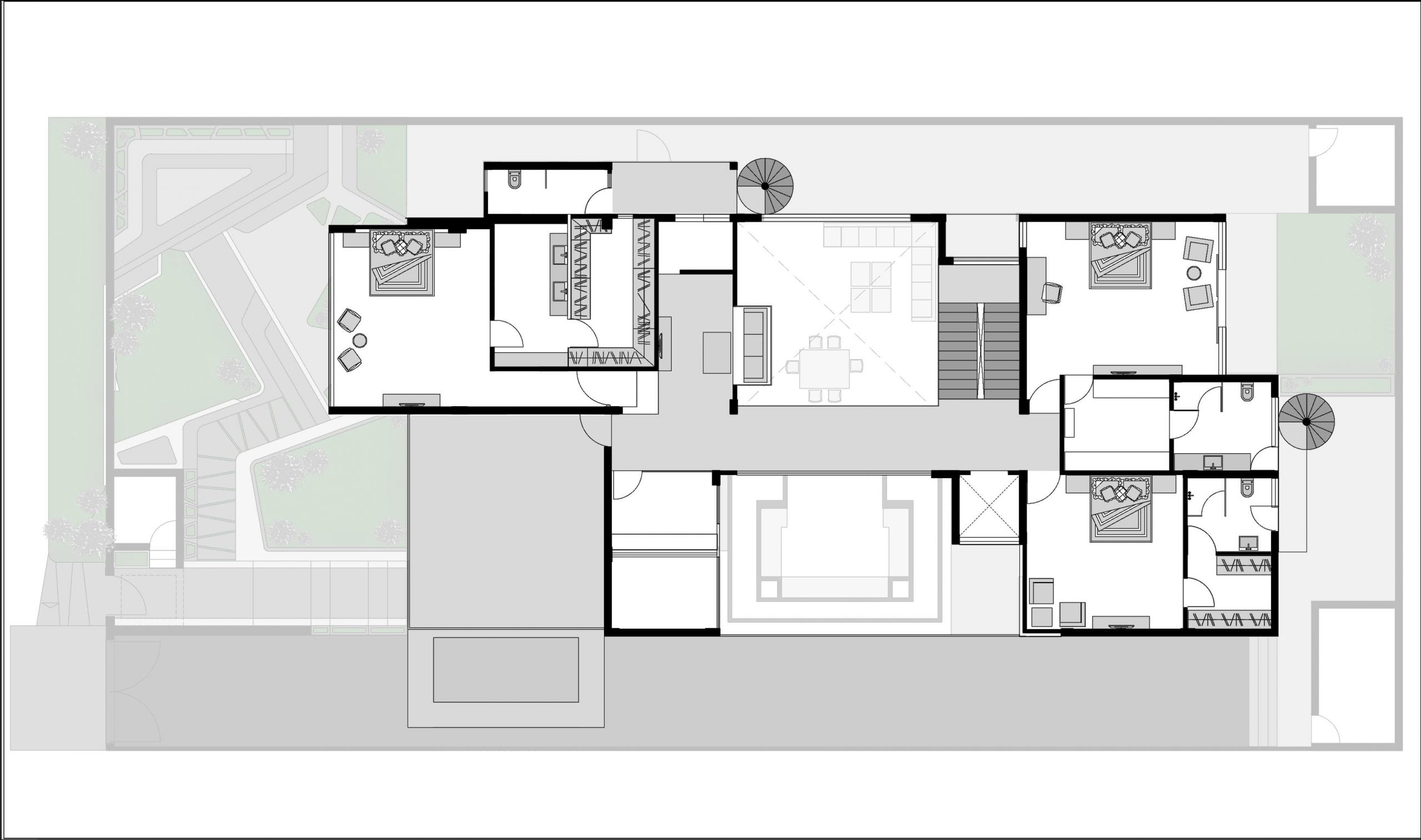 Cantilever Home Floor Plan